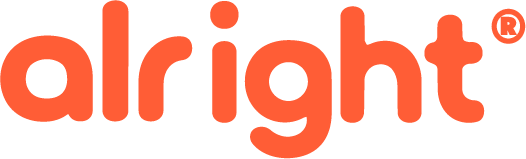 Wordmark — alright